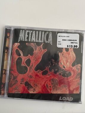 Metallica "Load" CD - Red & Black Artwork